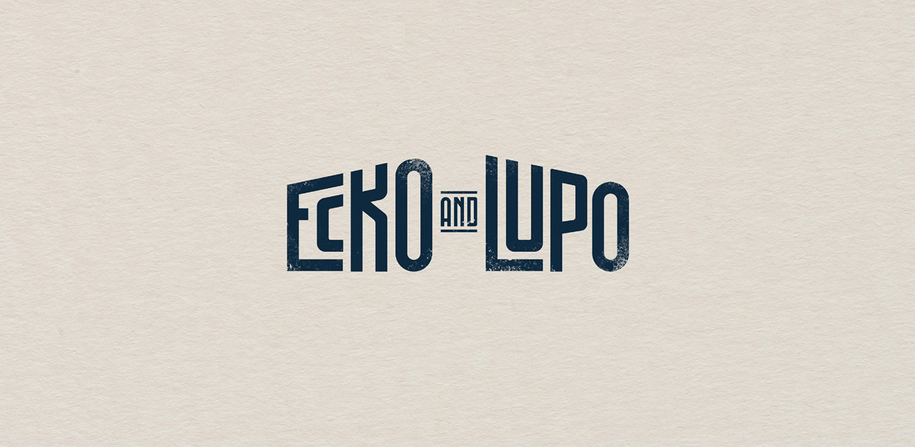 logo ecko lupo branding coffee roaster