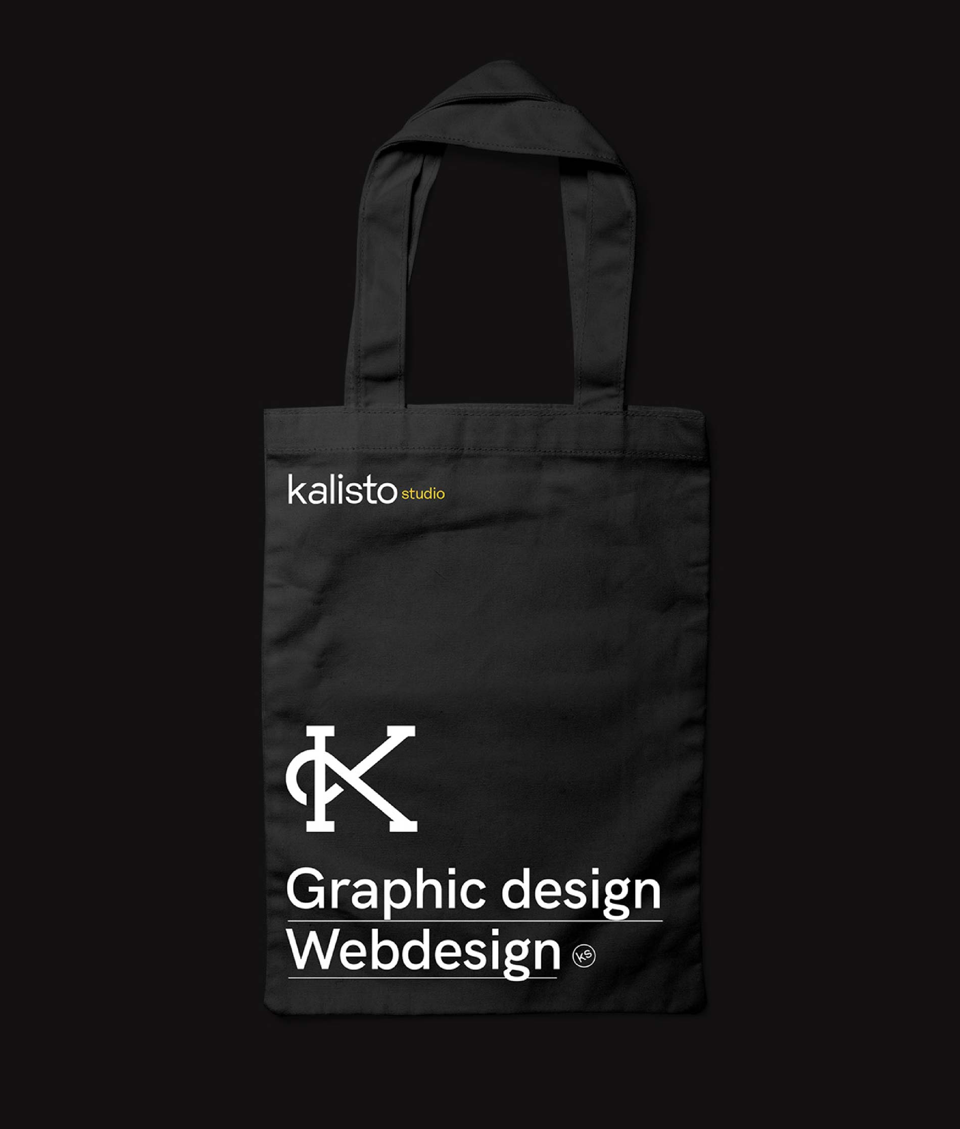 Kalistostudio tote bag mockup branding graphic design webdesign