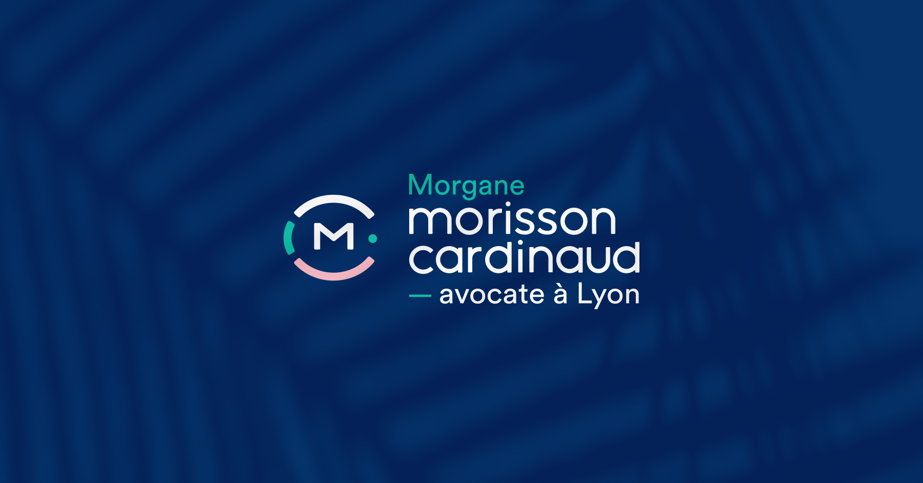Logo création identité visuelle Morgane Morisson Avocate branding identité de marque Lawyer branding